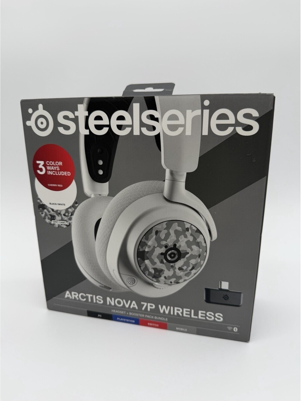 New SteelSeries Arctis Nova 7P Wireless Headset PC/Playstation/Switch/Mobile